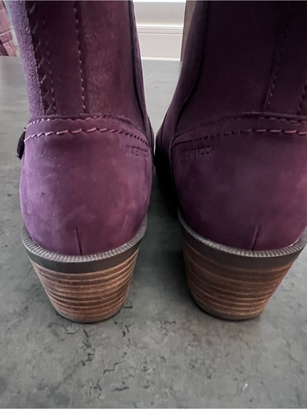 Teva Women's Plum Suede Ankle Chelsea Boots - Picture 4 of 8